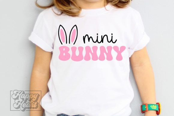 Download Mini Bunny SVG - Kids Easter Shirt PNG - Premium Resources