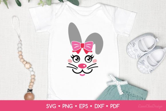 Download Girl Bunny Face SVG, Kids Easter SVG - Premium Resources
