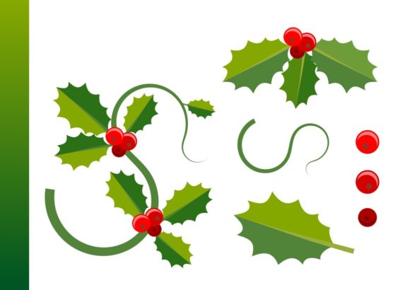 Download Christmas Elements Illustration. - Illustration Collection