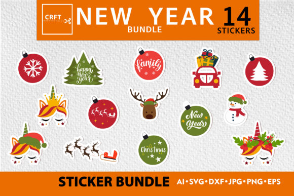 Download Sublimation &amp; Stickers Bundle for X-mas - Premium Resources