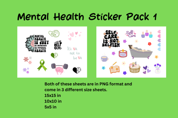 Download Mental Health Sticker Pack 1 - Mental health sticker pack Collection